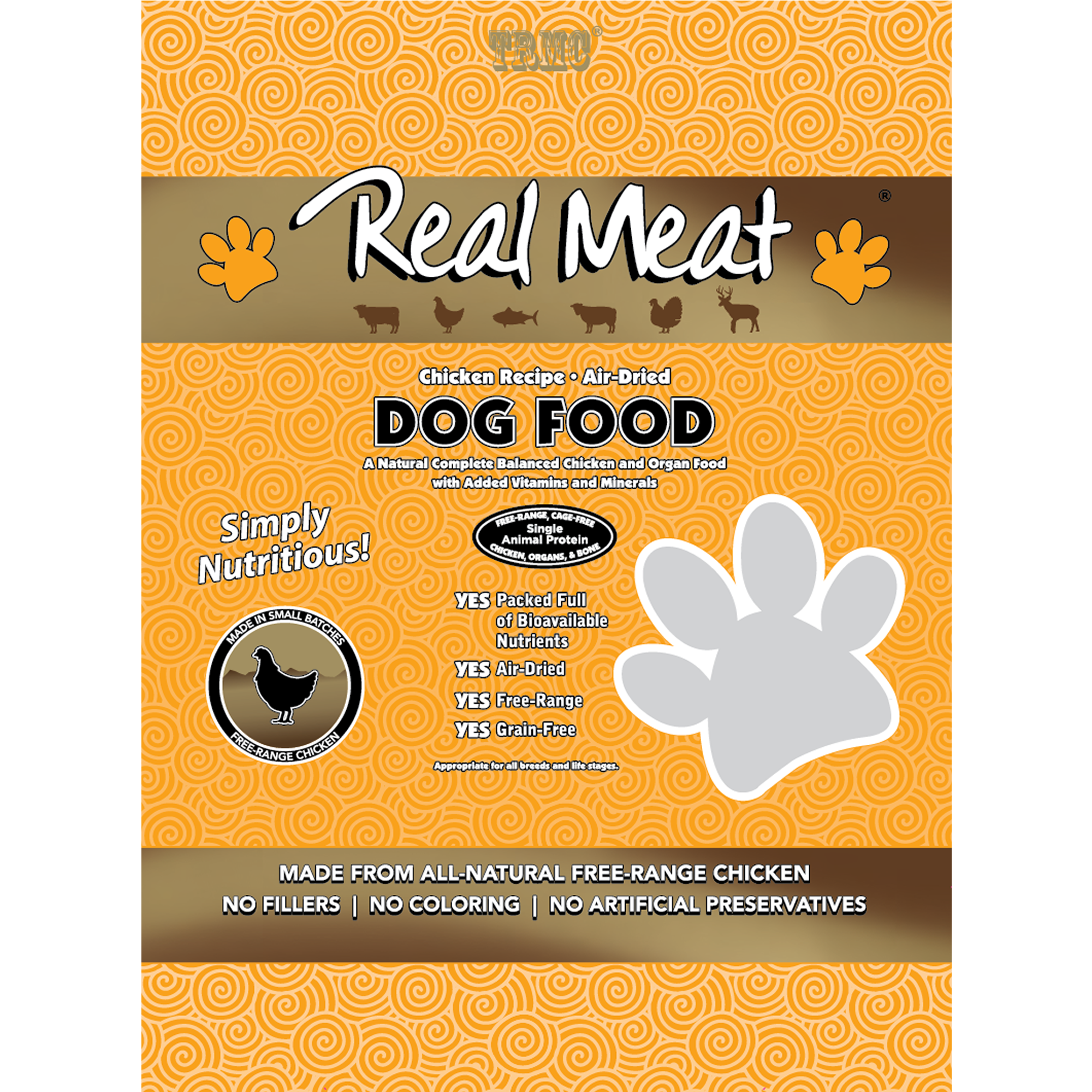 Real Meat Air Dried Dog Food 10lb Beef