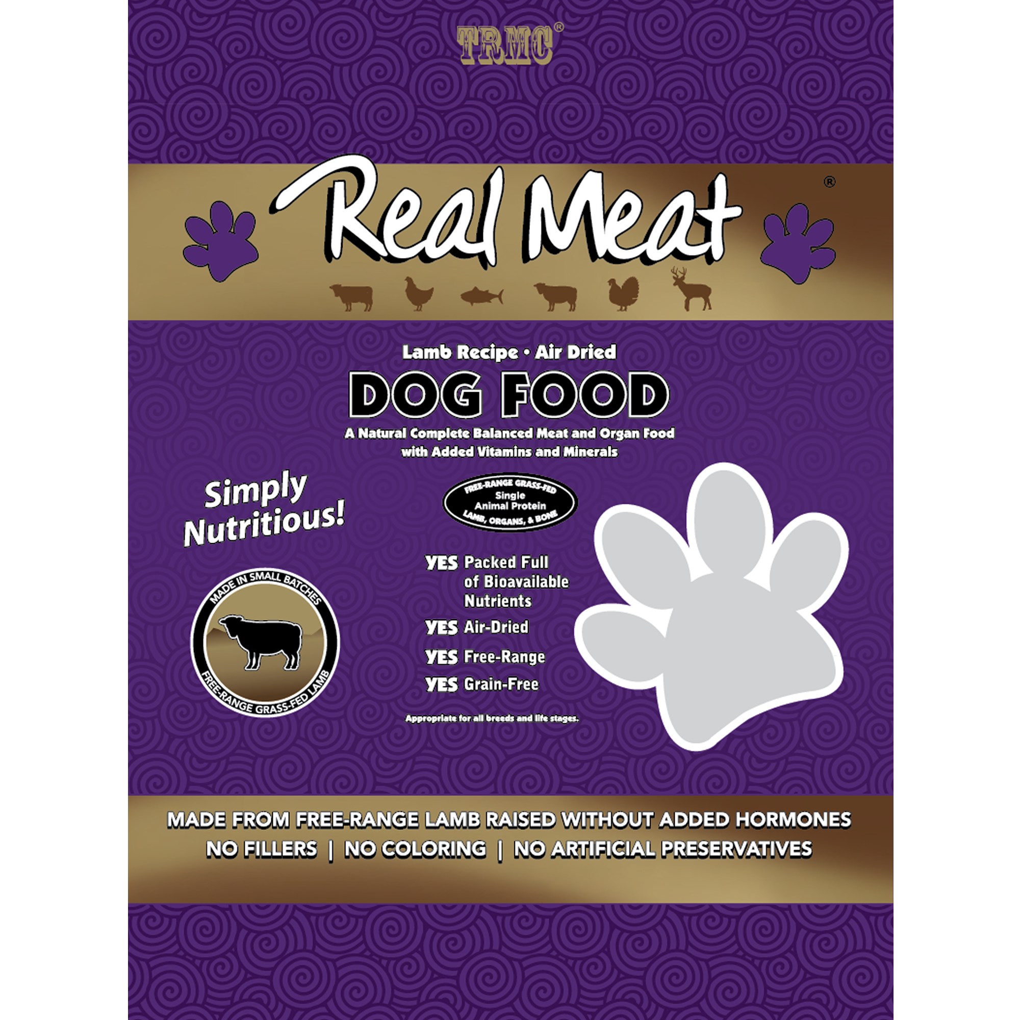 Air-Dried Lamb Dog Food 10lb