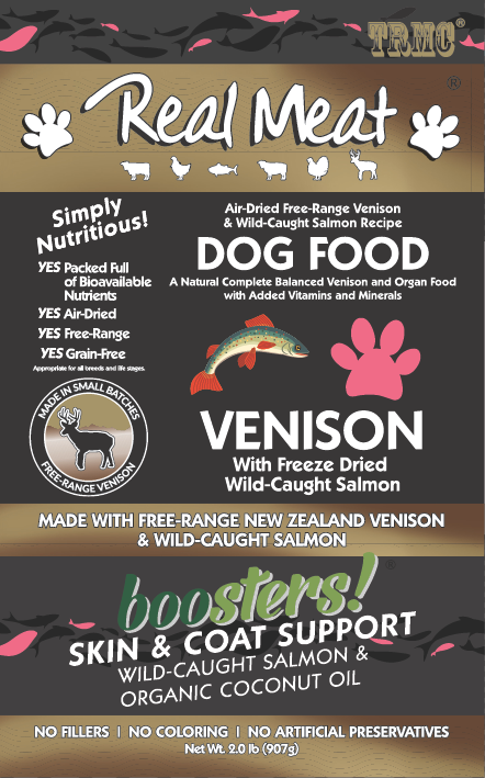 2lb Venison Dog Food with Salmon