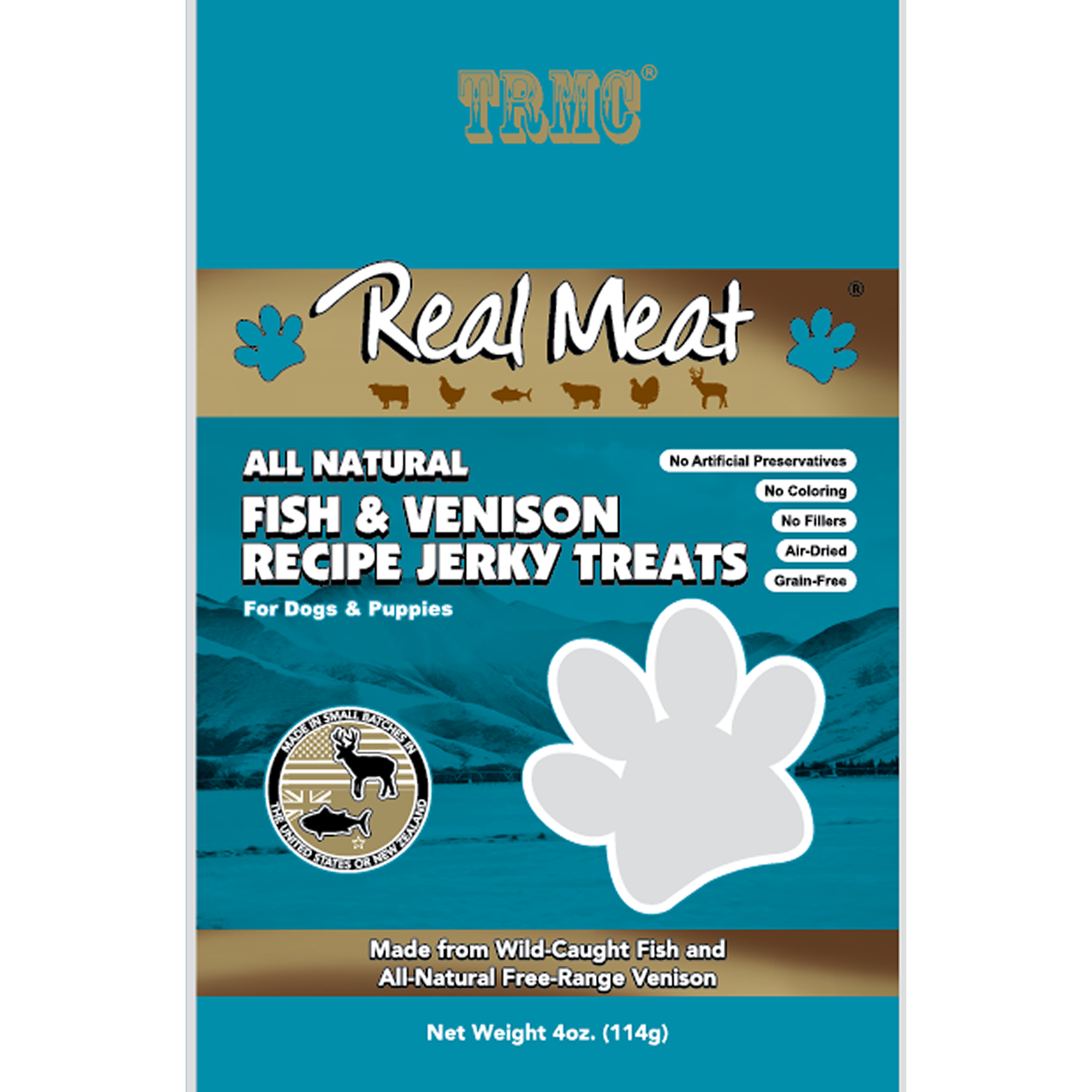 Fish & Venison Treats 4oz