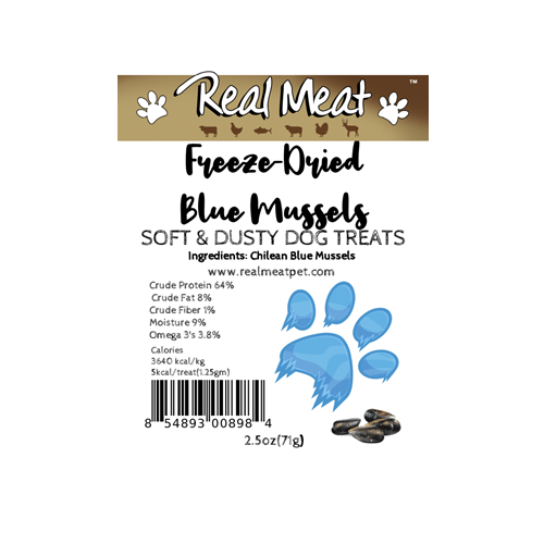 Freeze-Dried, Blue Shell Mussels label image