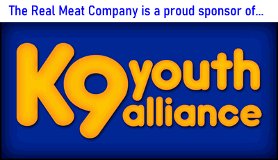 The Real Meat Company is a proud sponsor of K9 Youth Alliance