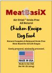 MeatBasiX 1lb Chicken Dog Food