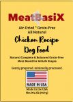 MeatBasiX 2lb Chicken Dog Food