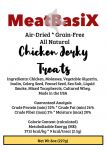 MeatBasiX Chicken  Jerky 8oz Treats