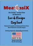 MeatBasiX 1lb Lamb Dog Food