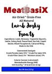 MeatBasiX Lamb Jerky 8oz Treats
