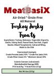 MeatBasiX Turkey Jerky 8oz Treats