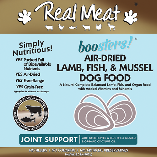 2lb Lamb & Fish Dog Food with Mussels - Lamb And Portobello Mushroom Dog Food For Optimal Health
